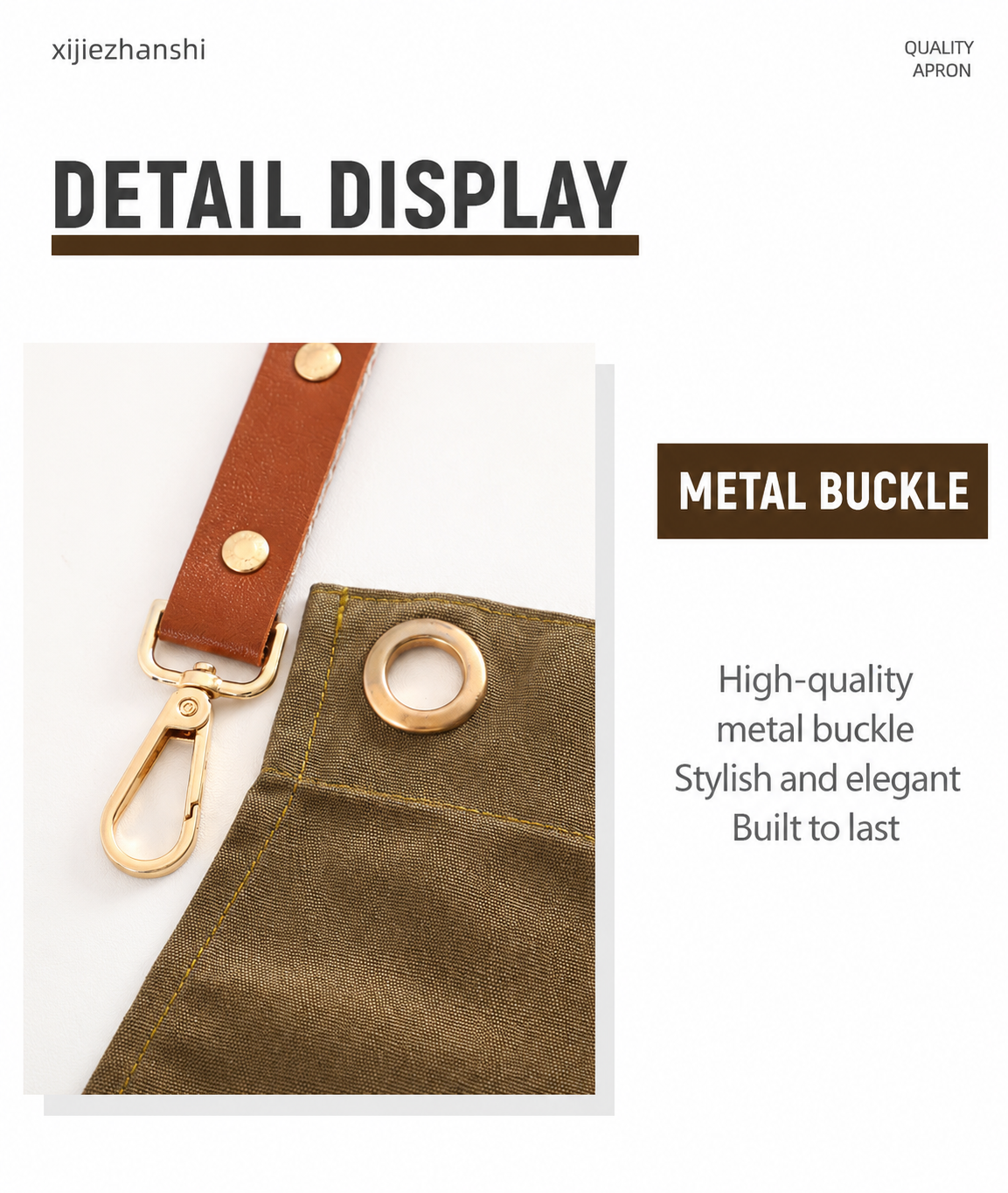 Waterproof Canvas Work Apron